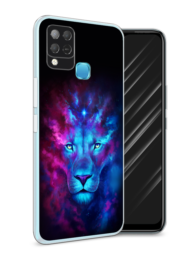 

Чехол Awog на Infinix HOT 10S "Космический лев", Разноцветный, 3100250-1
