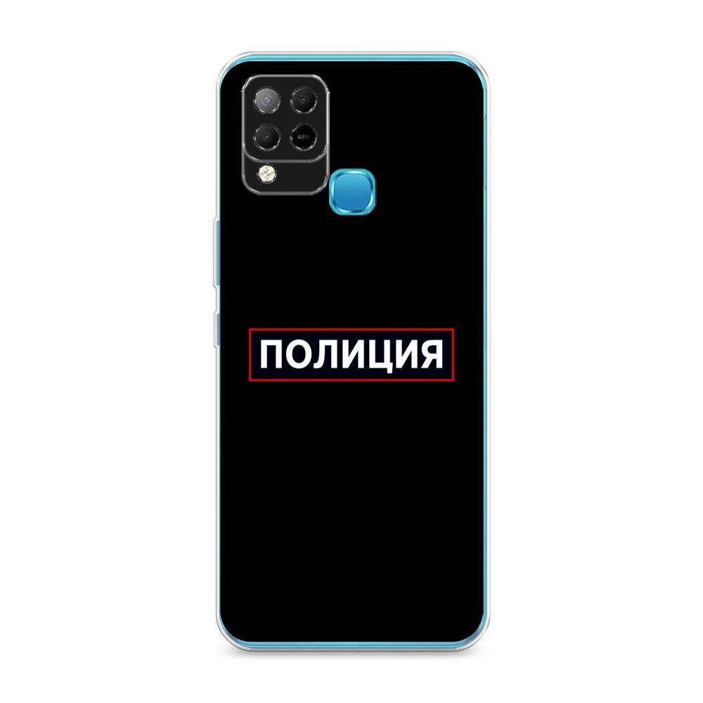

Чехол Awog на Infinix HOT 10S "Police logo", Разноцветный, 3100250-5