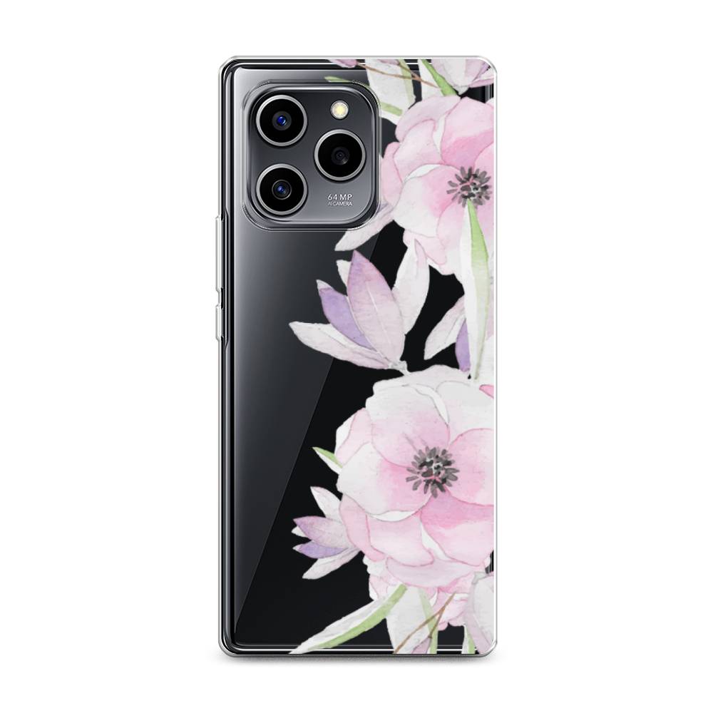 

Чехол Awog на Honor 60 SE "Нежные анемоны", Разноцветный, 6108050-8