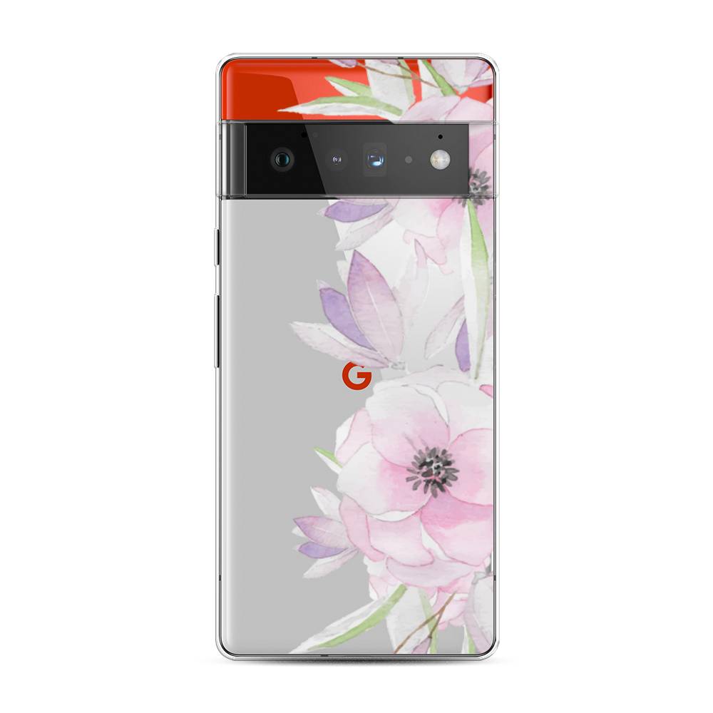 

Чехол Awog на Google Pixel 6 Pro "Нежные анемоны", Разноцветный, 270950-8