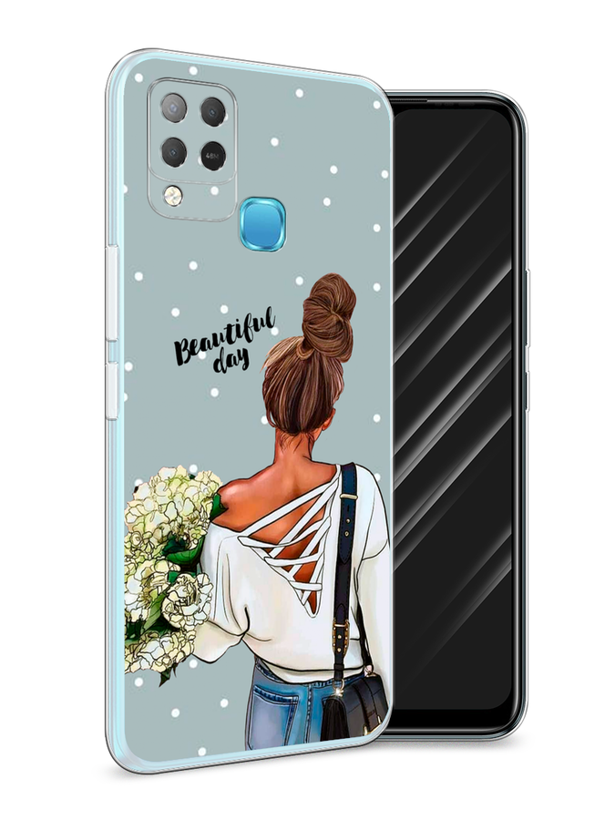 

Чехол Awog на Infinix HOT 10S "Beautiful day", Разноцветный, 3100250-6