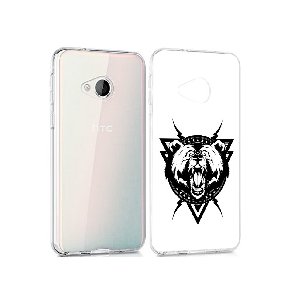 

Чехол MyPads Tocco для HTC U Play медведь в треугольнике, Прозрачный, Tocco