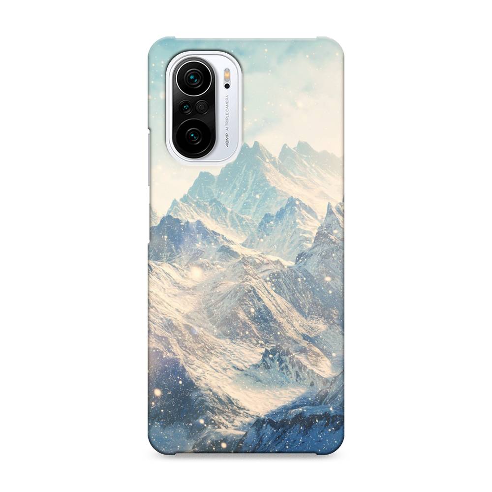 

Пластиковый чехол "Горы 4" на Xiaomi Poco F3, 310120-3