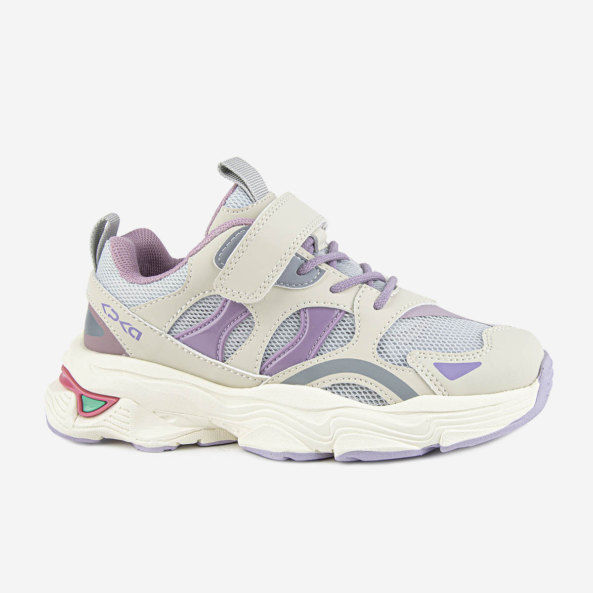 

Кроссовки Kapika 73933н, бежевый-сирень, 31, Бежевый;фиолетовый, 73933н