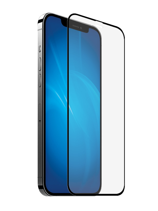 фото Защитное стекло activ для apple iphone 12 pro max full screen clean line 3d black 119314