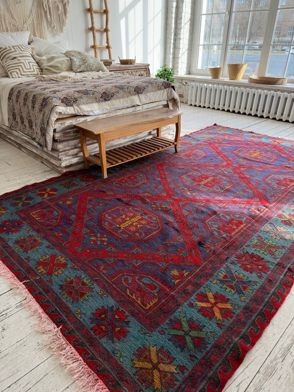 

Ковер the Rugs дагестанский винтажный S103, Дагестанский