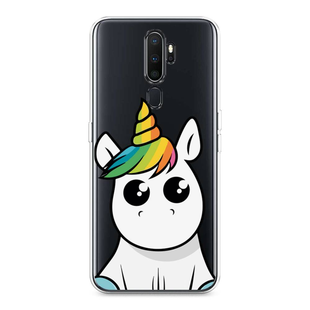 

Силиконовый чехол "Глазастый единорог" на Oppo A9 (2020), Глазастый единорог