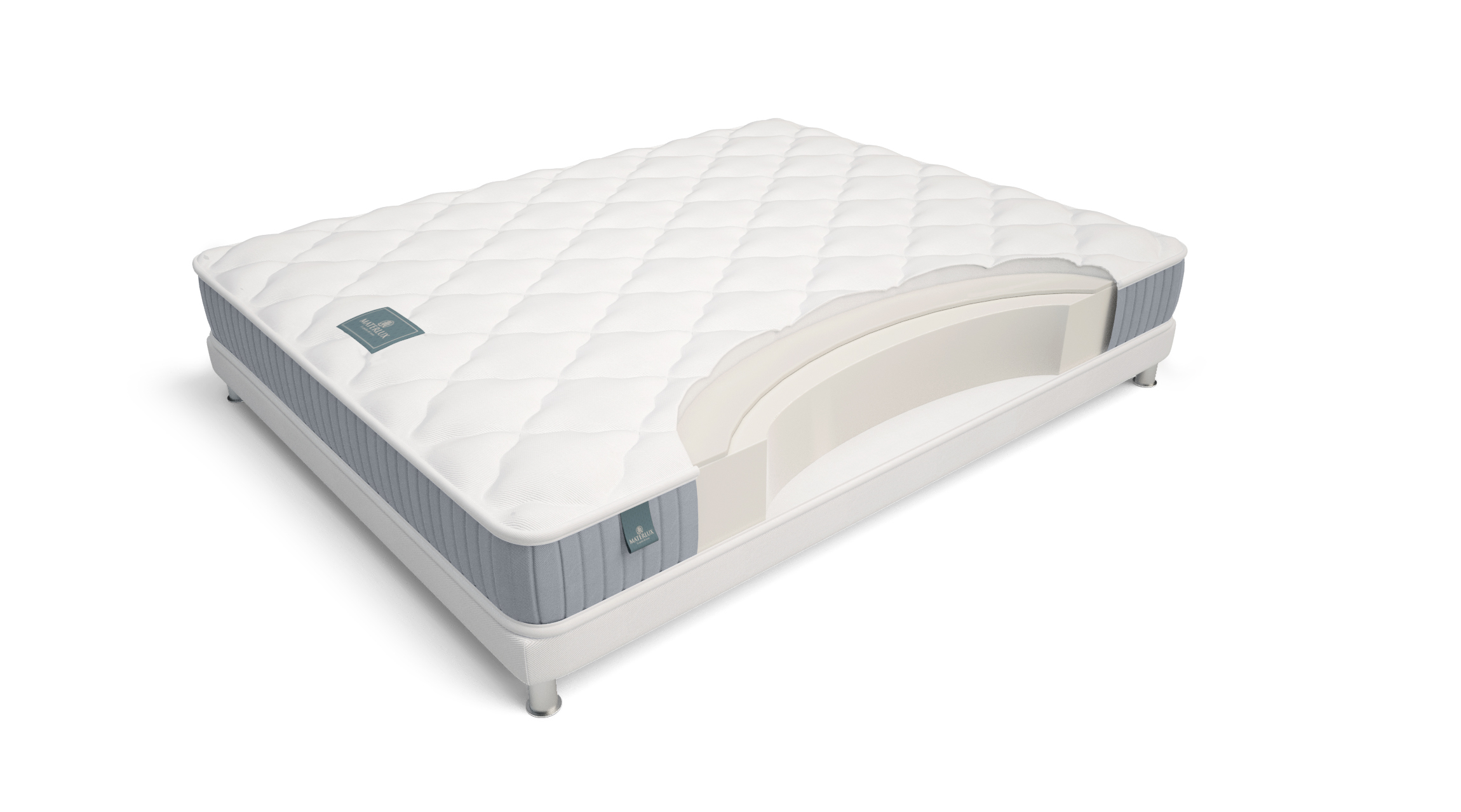 

Матрас Materlux Paola 120х195, Белый, Paola