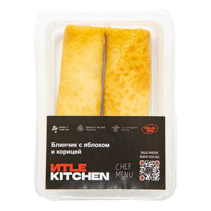 

Блинчик ИTLE kitchen с яблоком и корицей, 160 г