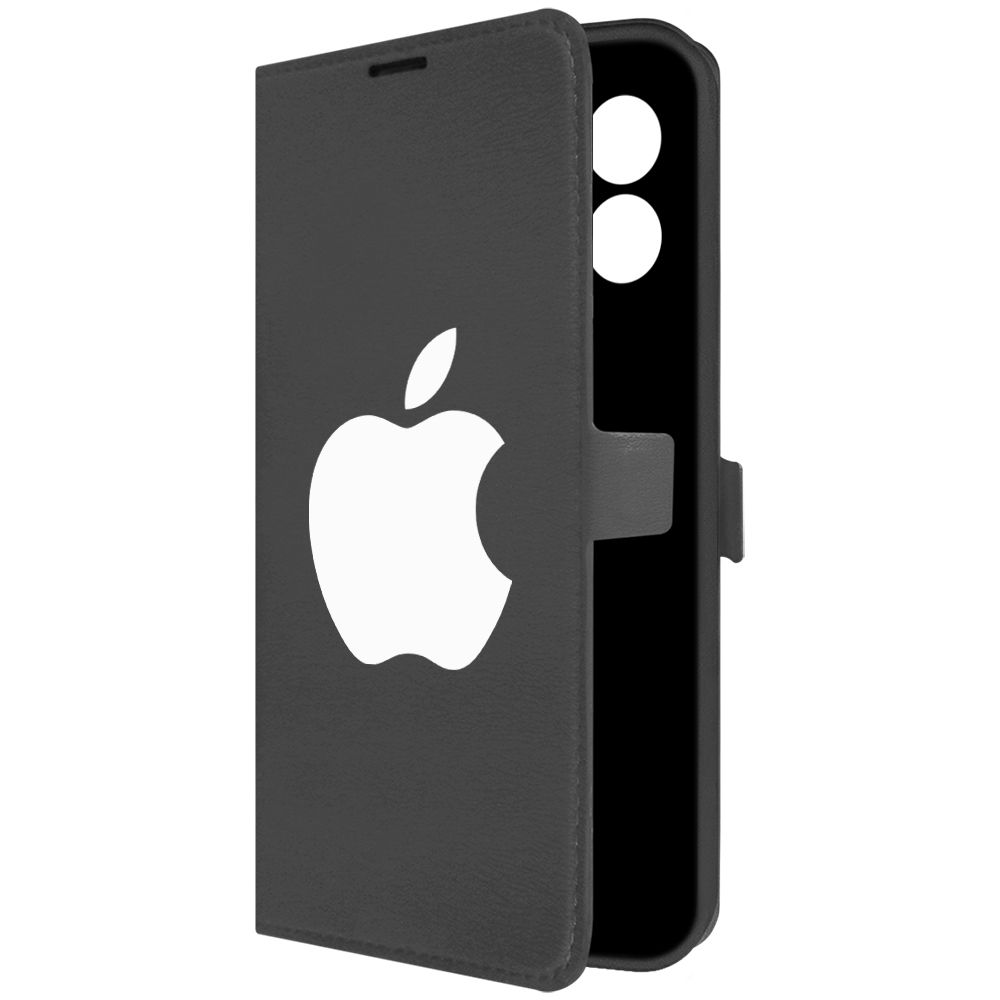 

Чехол-книжка Krutoff Eco Book для Honor X8a Apple черный