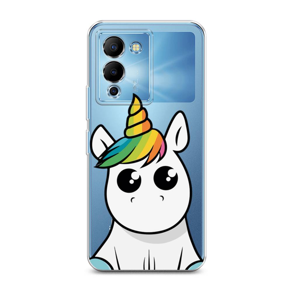 

Силиконовый чехол "Глазастый единорог" на Infinix Note 12 G96, Глазастый единорог