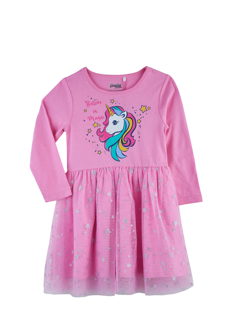 Платье детское Max&jessi SS20C30000517 розовый р.110