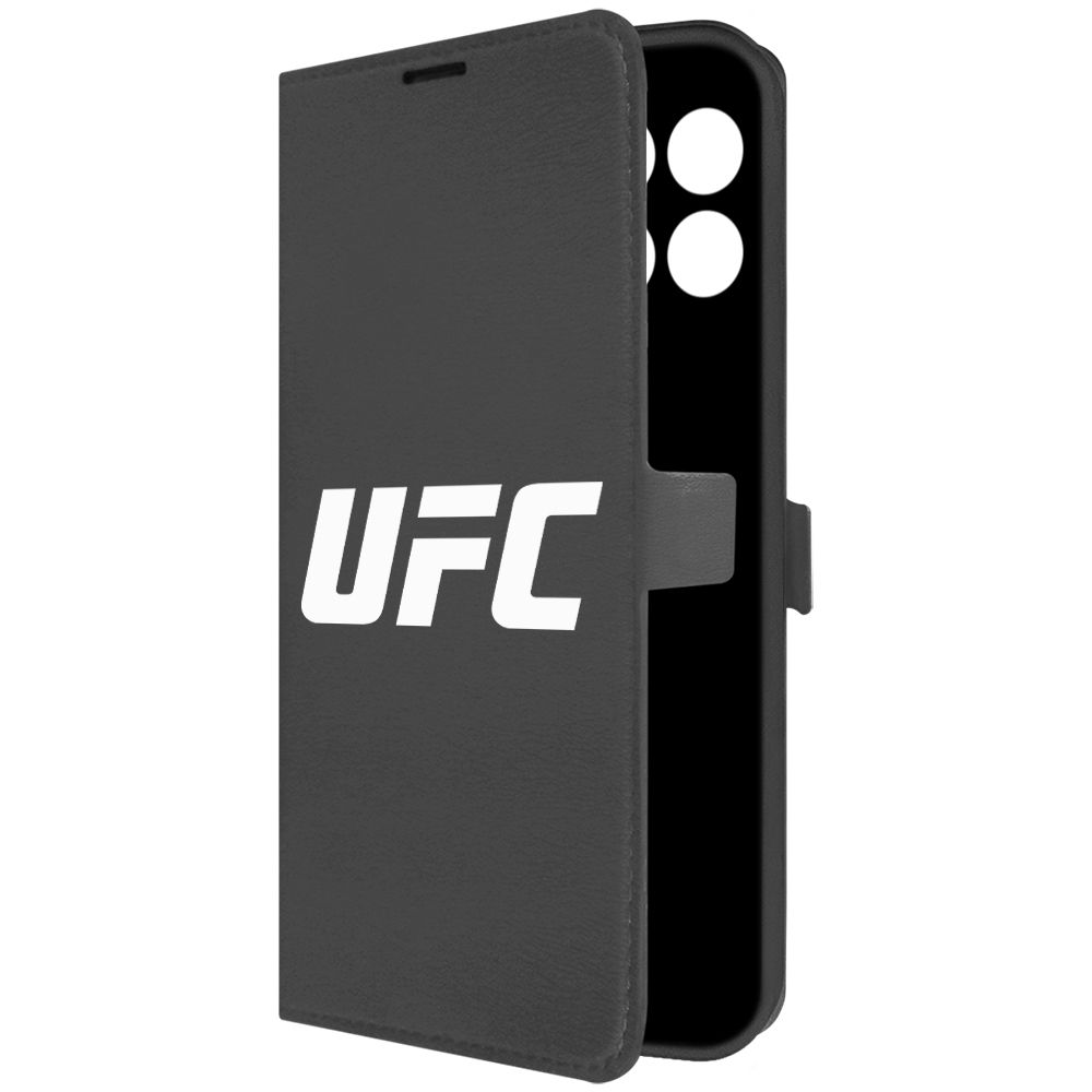 

Чехол-книжка Krutoff Eco Book для Honor X8 5G UFC черный