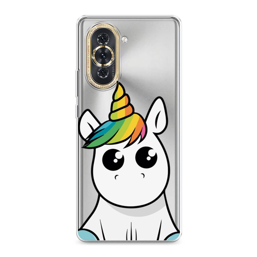 

Силиконовый чехол "Глазастый единорог" на Huawei Nova 10, Глазастый единорог