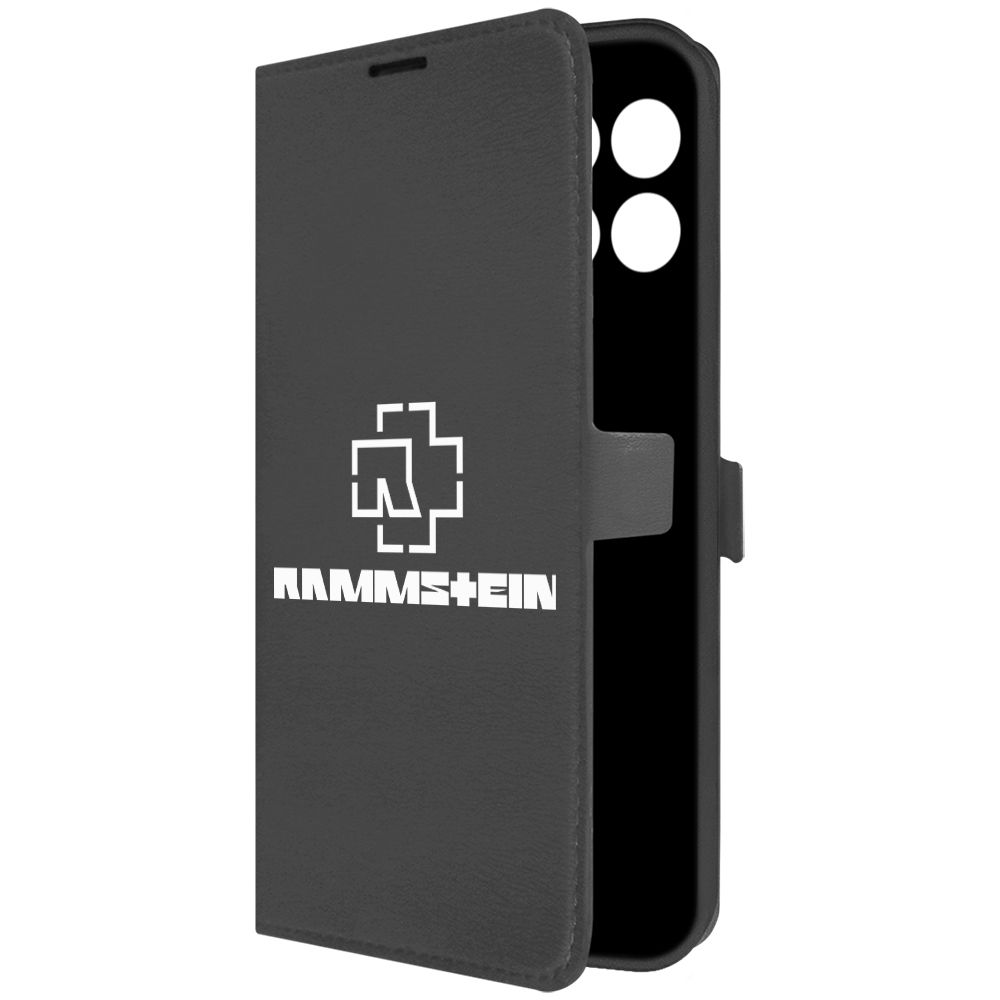 

Чехол-книжка Krutoff Eco Book для Honor X8 5G Rammstein черный