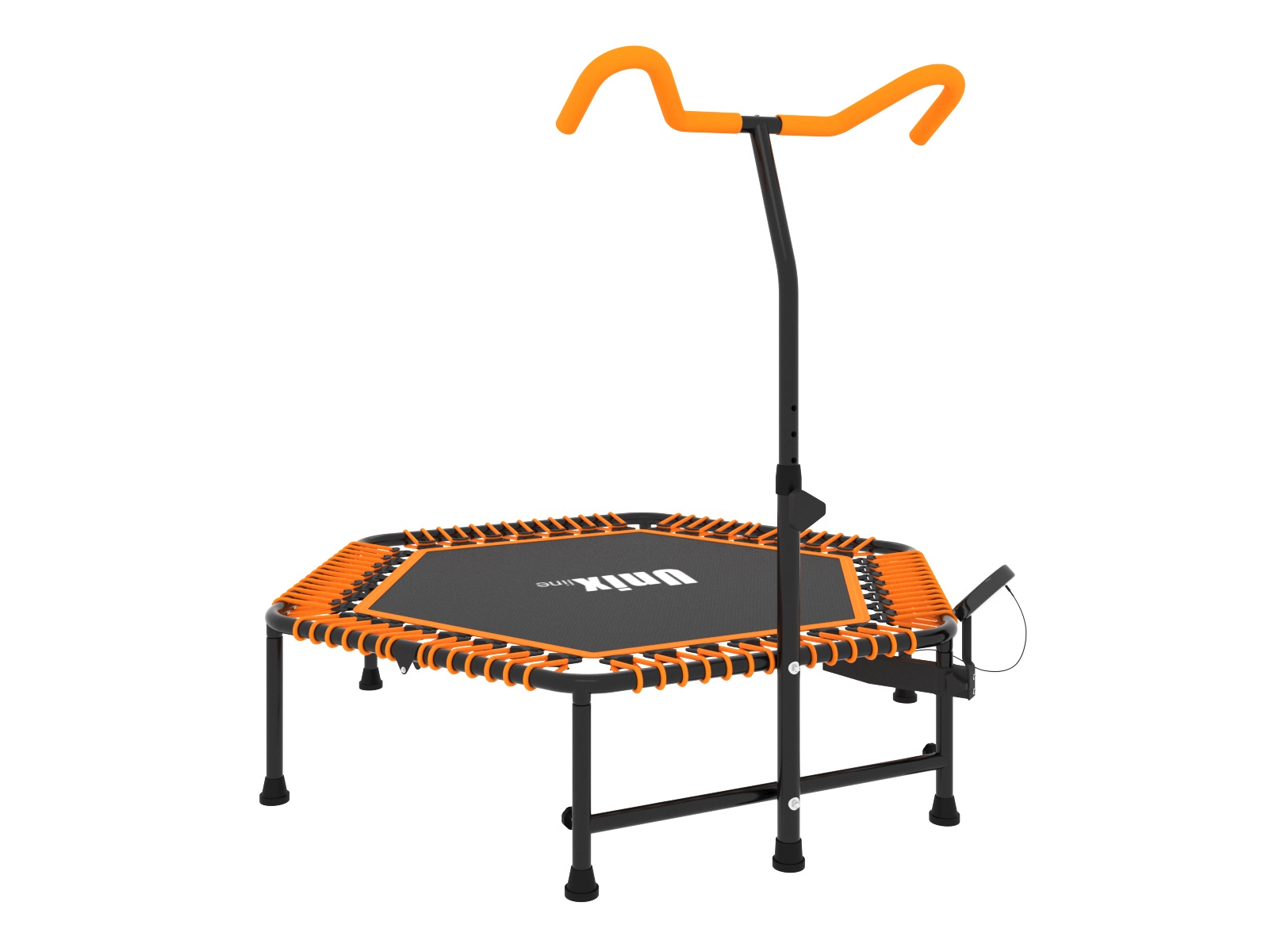 Батут UNIX Fitness 130 см, orange