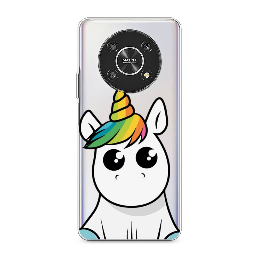 

Силиконовый чехол "Глазастый единорог" на Honor Magic 4 Lite 4G, Глазастый единорог