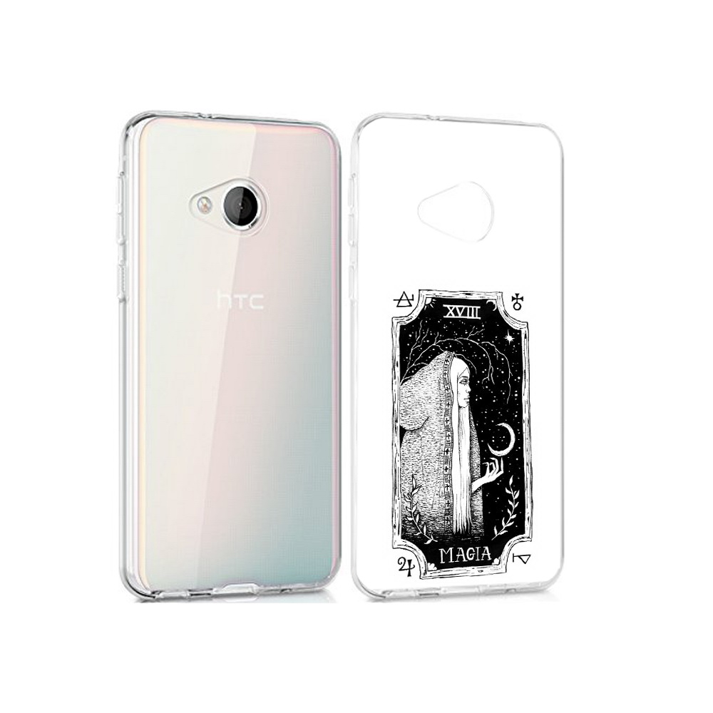 

Чехол MyPads Tocco для HTC U Play лунная магия, Прозрачный, Tocco