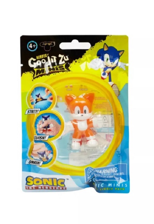 

Сквиши GooJitZu Фигурка Мини Тейлз оранжевый, Фигурка Мини Тейлз