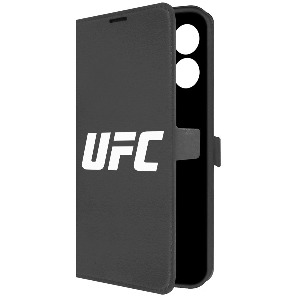 

Чехол-книжка Krutoff Eco Book для Honor X7a Plus UFC черный