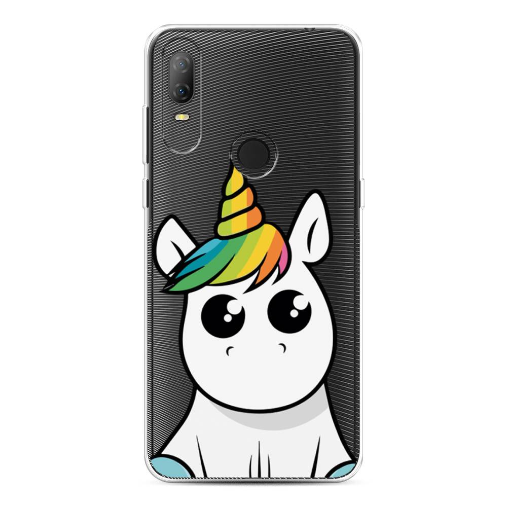 

Силиконовый чехол "Глазастый единорог" на Alcatel 1V (2020) 5007U, Глазастый единорог