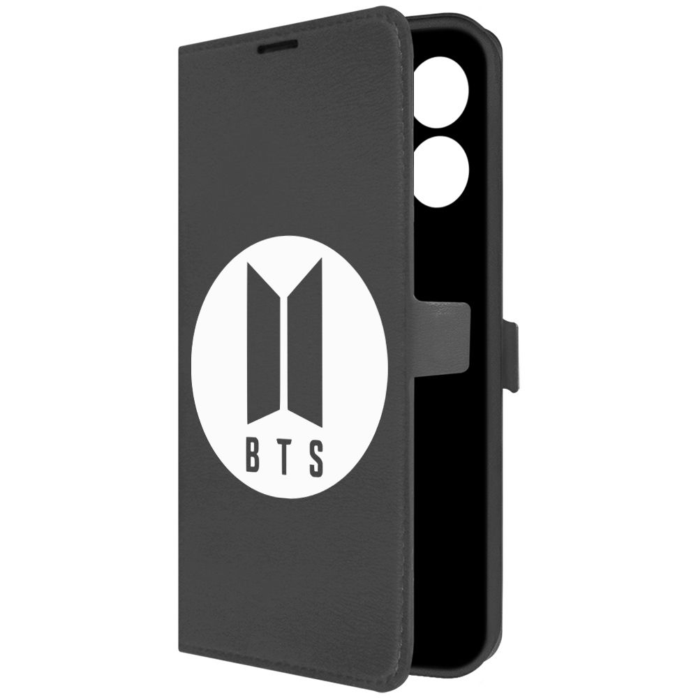 

Чехол-книжка Krutoff Eco Book для Honor X7a BTS черный