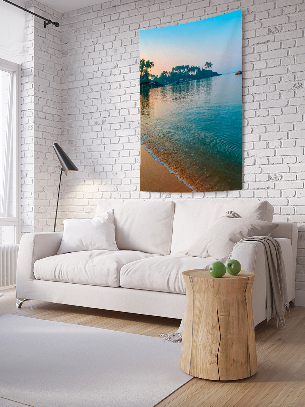 

Вертикальное фотопанно на стену JoyArty Карибский берег 100x150 см, Карибский берег