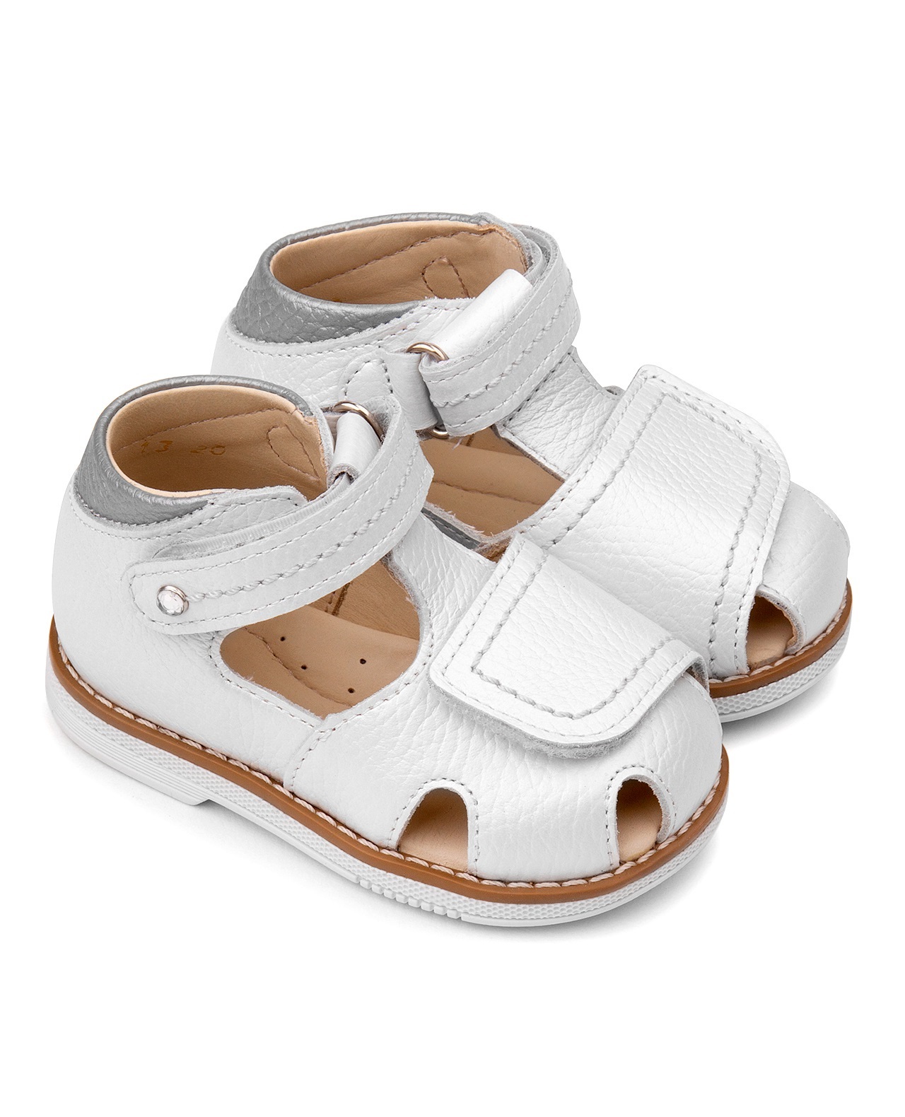 

Сандалии Tapiboo 26021 ЛАНДЫШ перламутр, 22, Серый, 26021