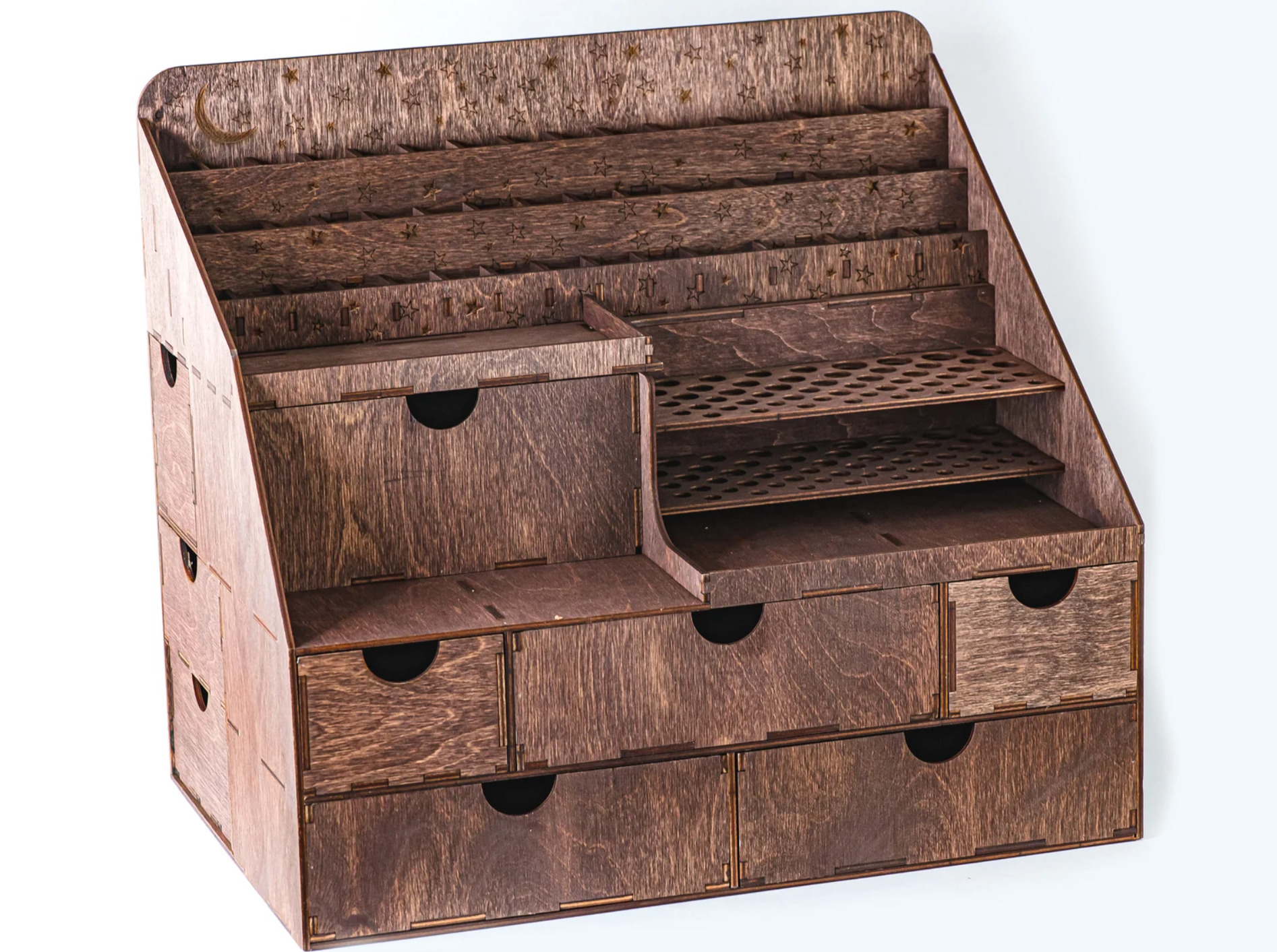 

Органайзер, комод деревянный для косметики, парфюма, украшений / Косметичка