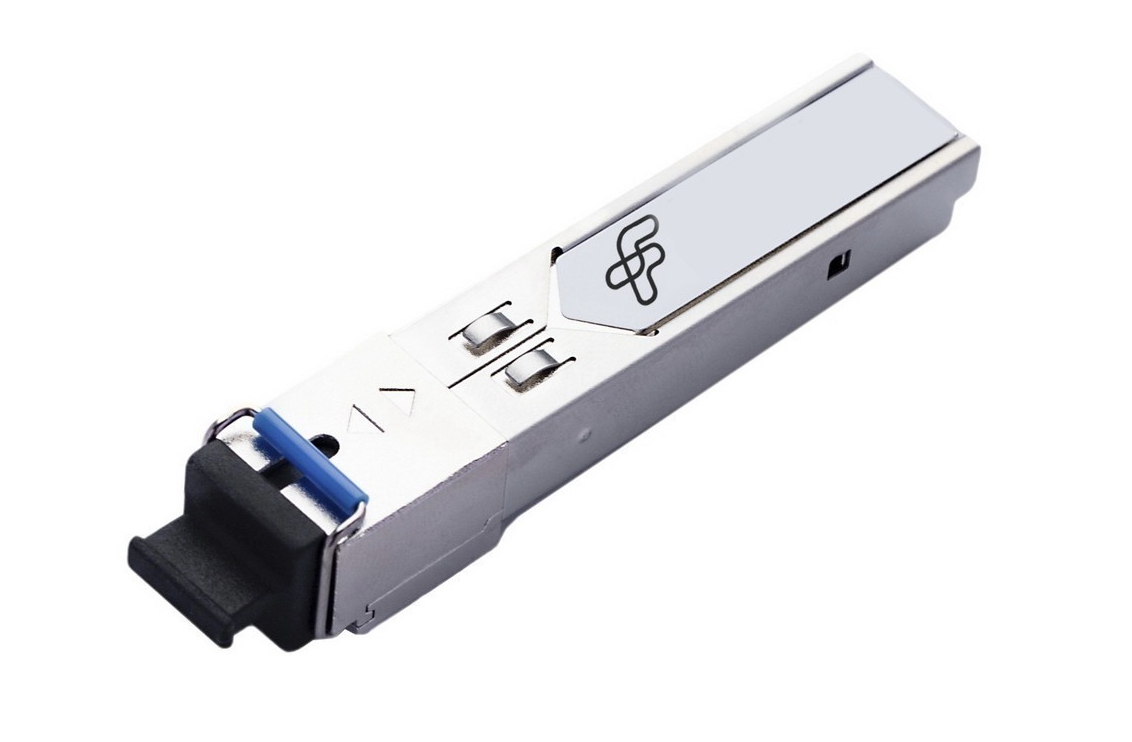 

Трансивер Fibertrade (FT-SFP-WDM-1.25-3155L-40-A-D), Серебристый