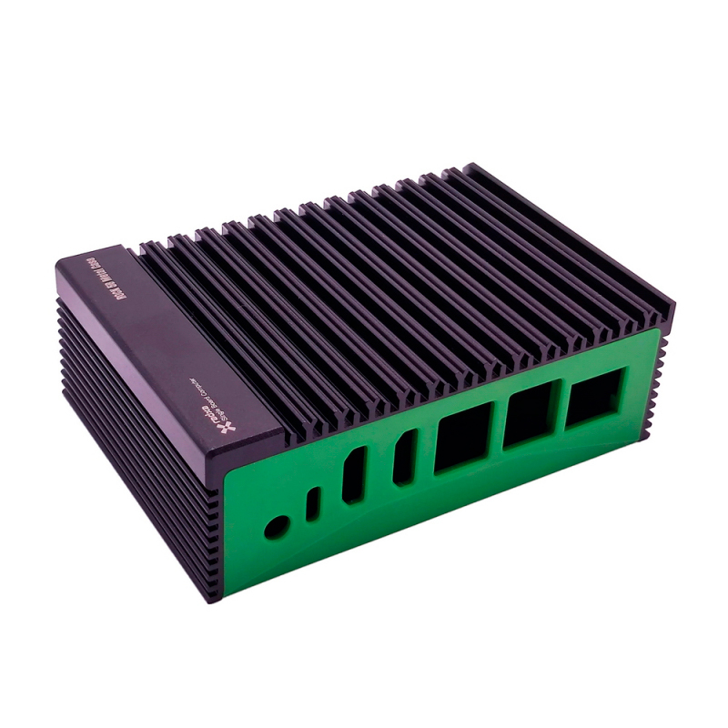 

Корпус компьютерный RockPi (R5B-AE003) черный, зеленый