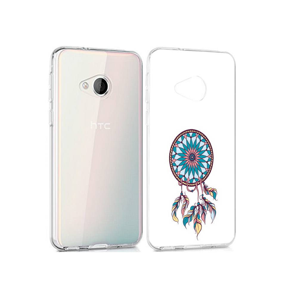 

Чехол MyPads Tocco для HTC U Play ловец снов синий, Прозрачный, Tocco