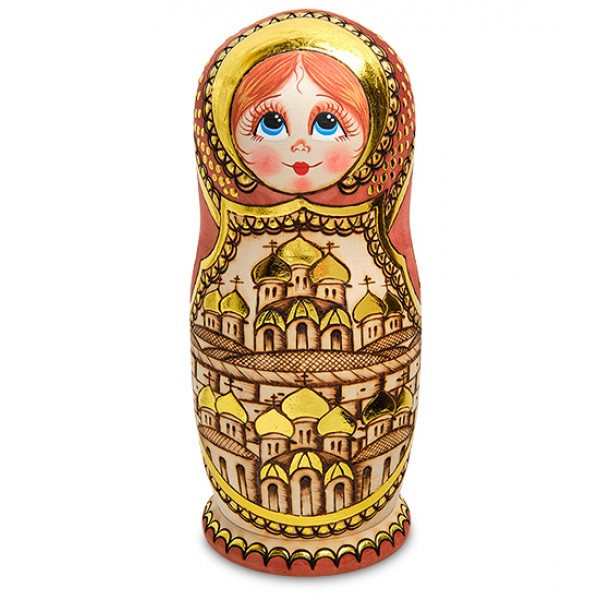 

Матрешка Людмила и собор, Бежевый