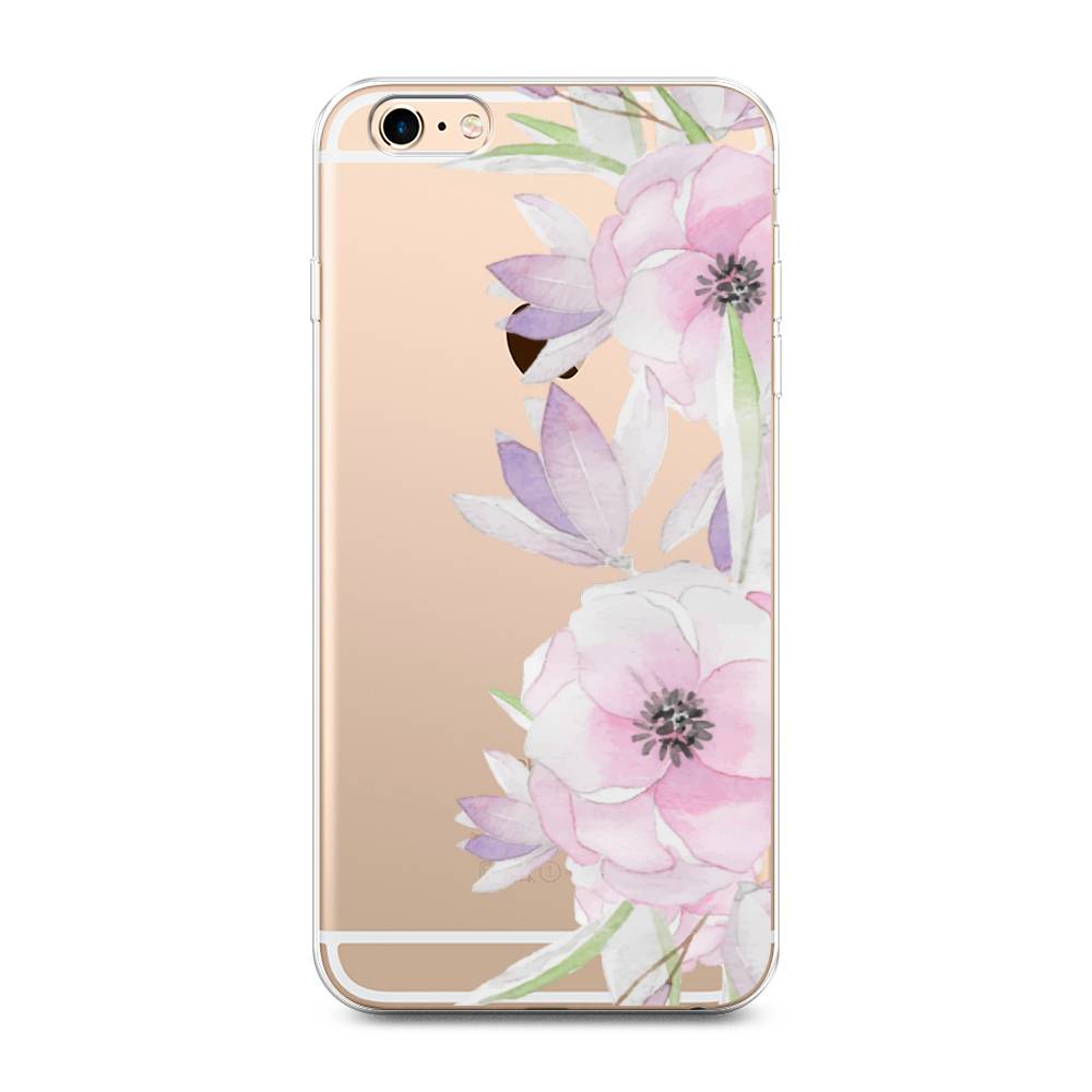 

Чехол Awog на Apple iPhone 6 Plus / Айфон 6 Plus "Нежные анемоны", Разноцветный, 10550-8