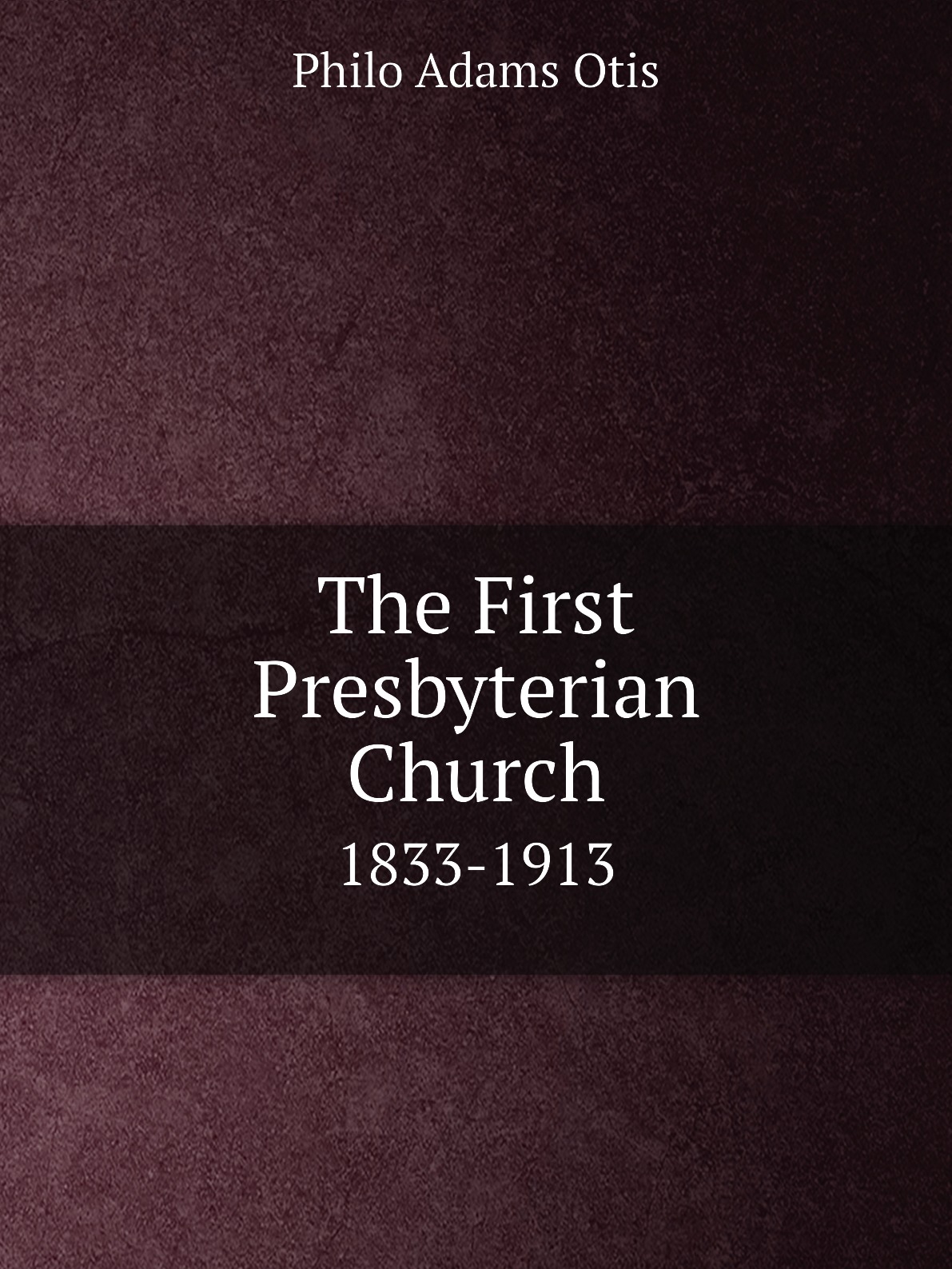 

The First Presbyterian Church