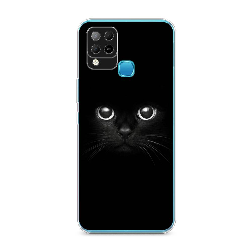 

Чехол Awog на Infinix HOT 10S "Взгляд черной кошки", Разноцветный, 3100250-1