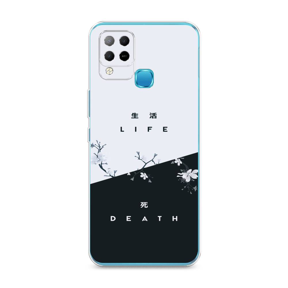 фото Чехол awog "life and death" для infinix hot 10s