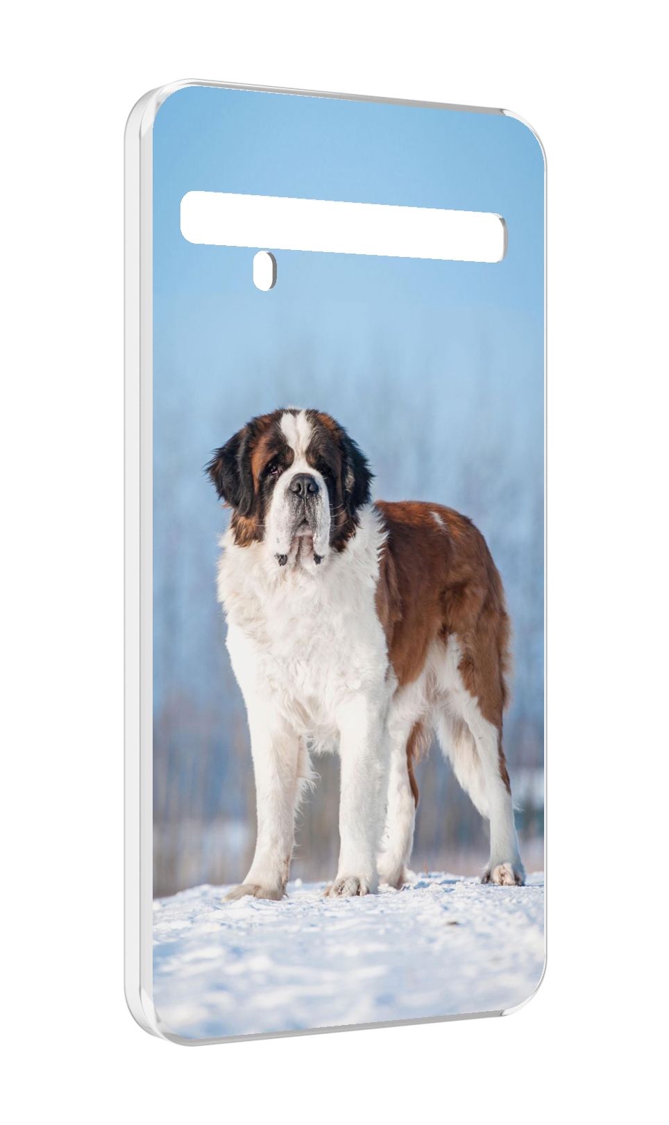 

Чехол MyPads сенбернар для TCL 10 Pro / TCL 10 + Plus, Прозрачный, Tocco