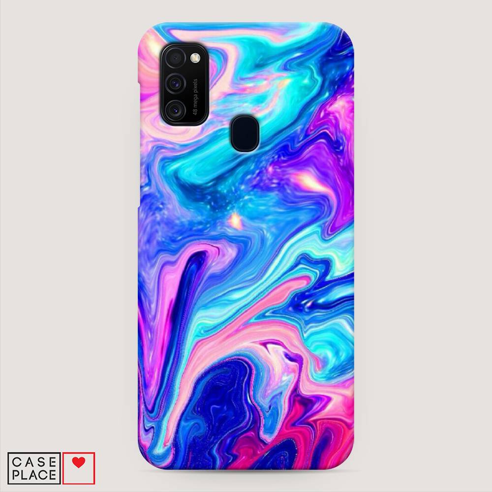 

Пластиковый чехол "Потеки краски" на Samsung Galaxy M30s, 29820-7