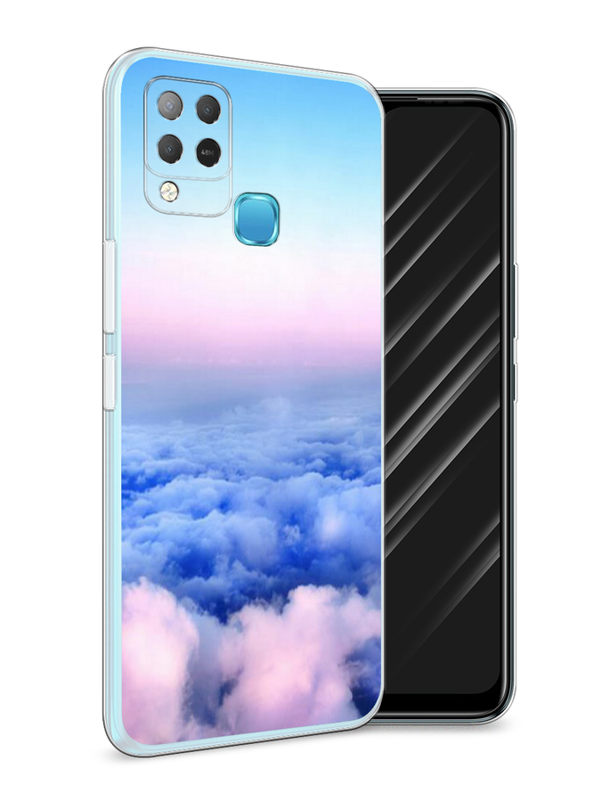 

Чехол Awog на Infinix HOT 10S "Облака", Разноцветный, 3100250-4