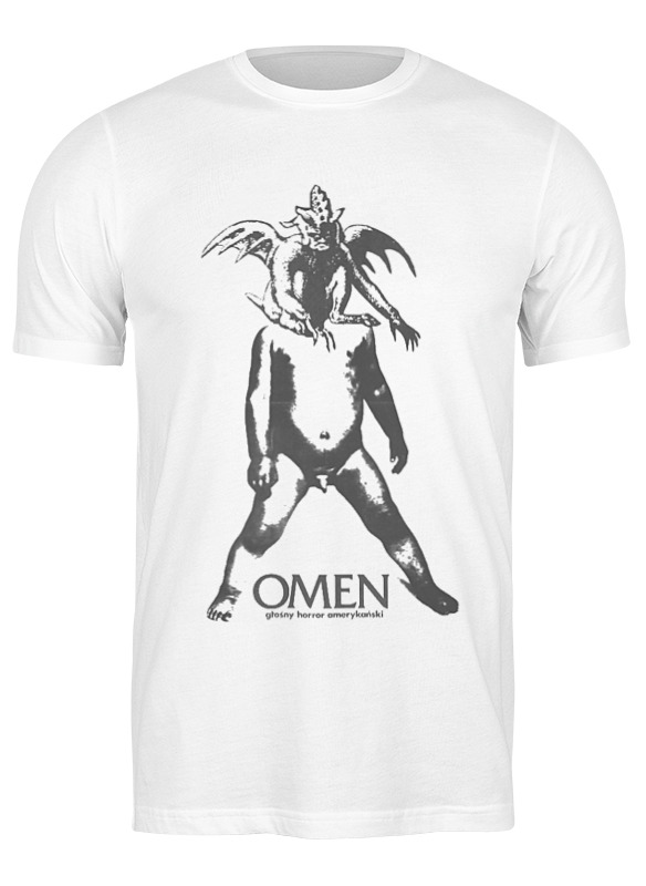 

Футболка мужская Printio Omen boy белая S, Белый, Omen boy