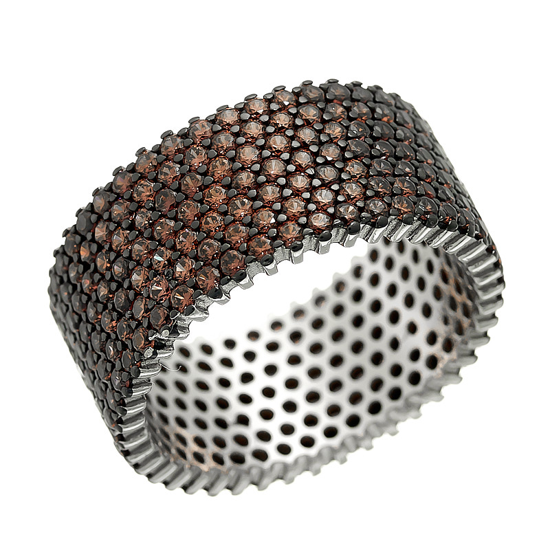 

Кольцо из серебра с фианитом р.17 Fresh Jewelry SL-R00248-X-WB-X-X-DB, SL-R00248-X-WB-X-X-DB