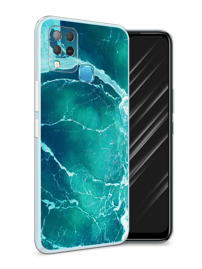 

Чехол Awog на Infinix HOT 10S "Изумрудный океан", Разноцветный, 3100250-4