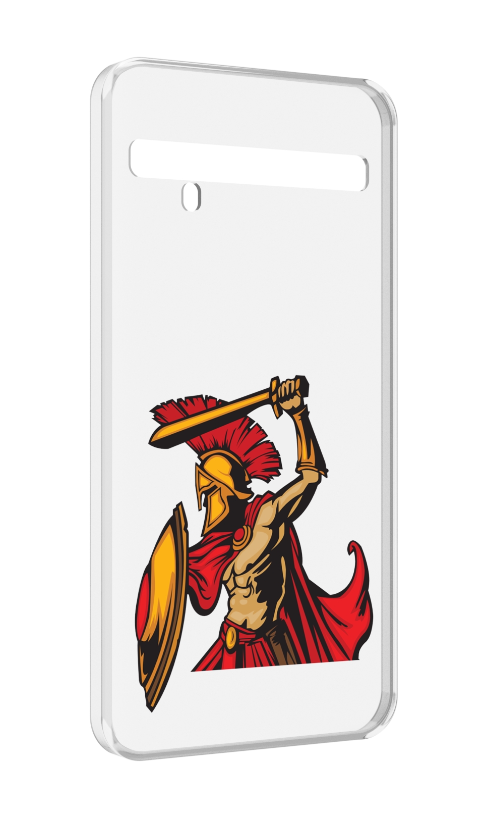 

Чехол MyPads римский-воин для TCL 10 Pro / TCL 10 + Plus, Прозрачный, Tocco