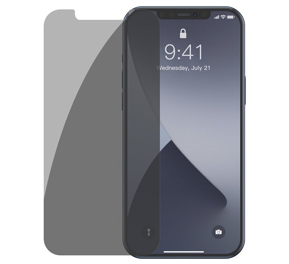 

Защитное стекло Baseus 0.3 mm Full-glass Anti-peeping Tempered Glass Film iPhone 12/12 Pro, Full-glass Anti-peeping Tempered Glass Film