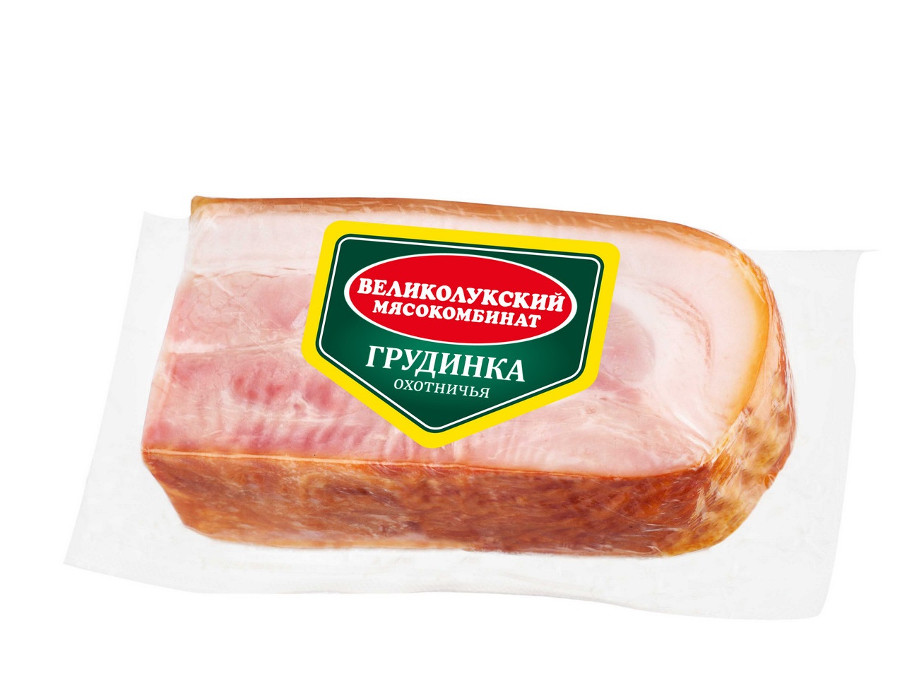 Грудинка копчено-вареная Великолукский мясокомбинат Охотничья 300 г