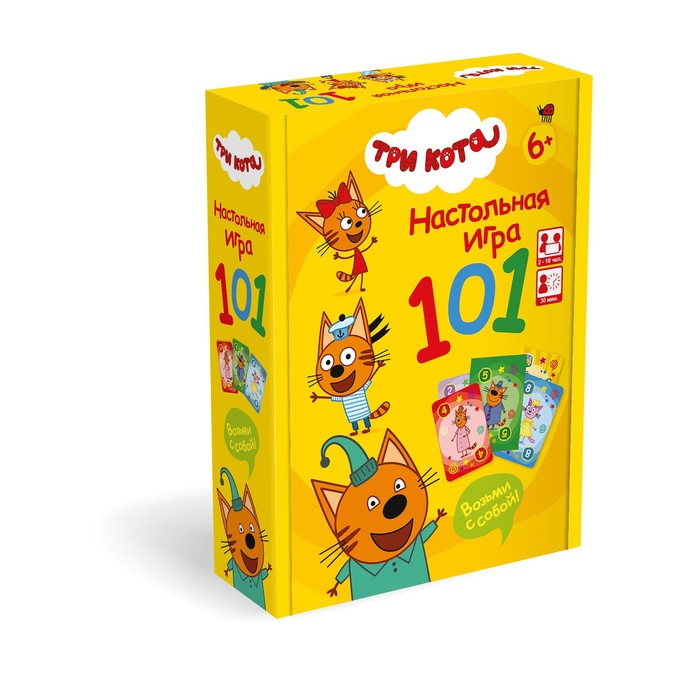 

Настольная игра «101», Три кота, Три кота