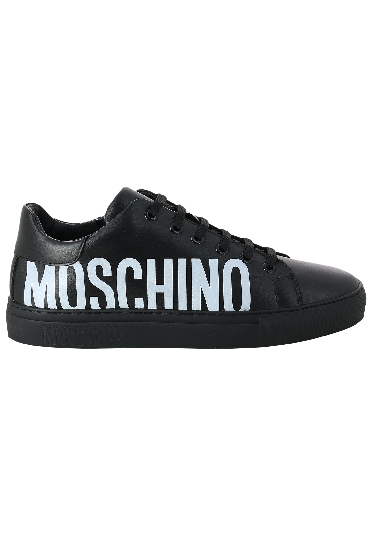 

Кеды женские MOSCHINO 128215 черные 37 EU, Черный, 128215