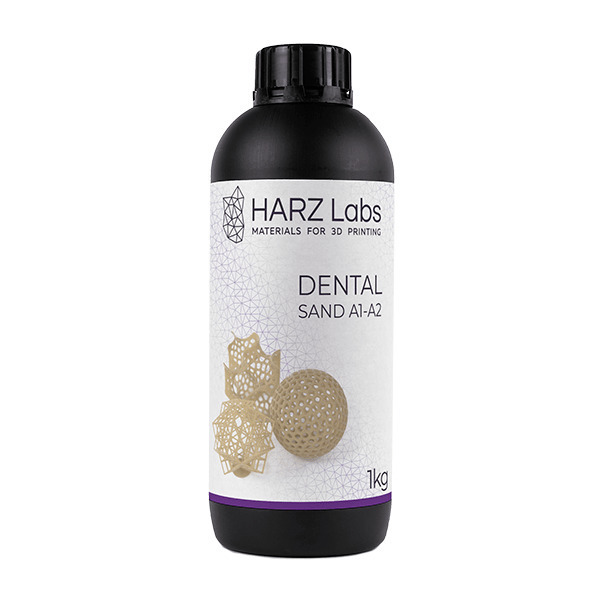 Фотополимер HARZ Labs Dental Sand Form2, А1-А2 (1л)