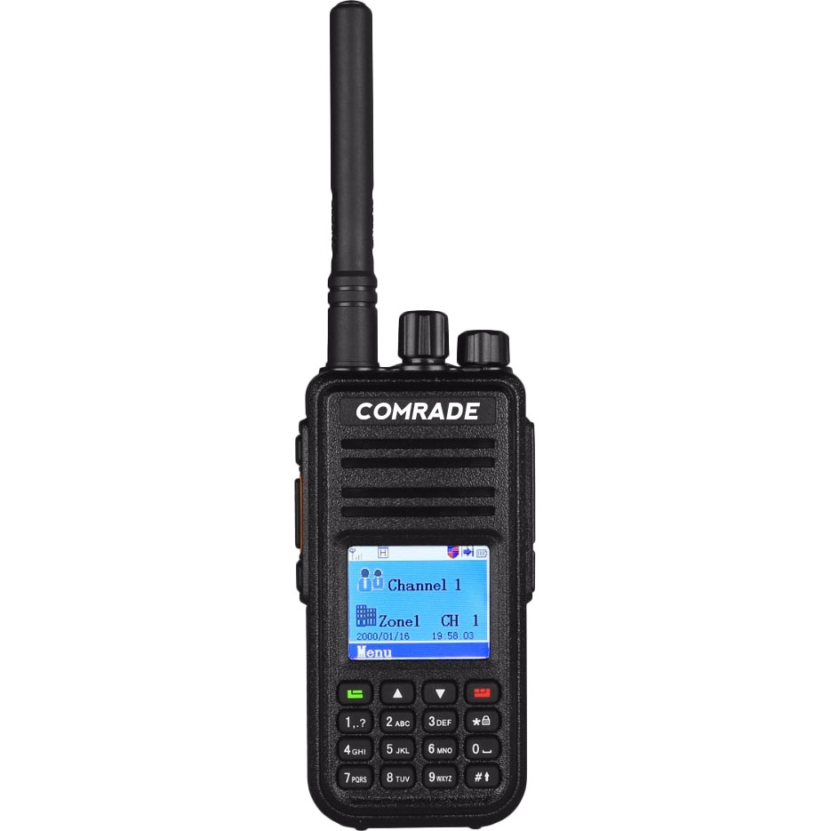 

Радиостанция Comrade R7 VHF+UHF, Черный